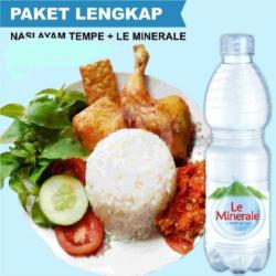 22nasi Ayam Tempe Tahu  Air Mineral