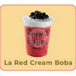 La Red Cream Boba