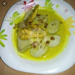 Lontong Opor Sayap/kepala/ati/ceker