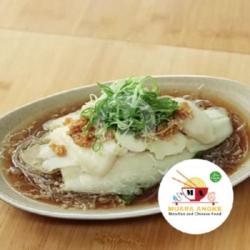 Ikan Kakap Fillet Steam Saos Hongkong