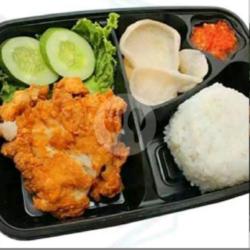 Bento Ayam Crispy Geprek