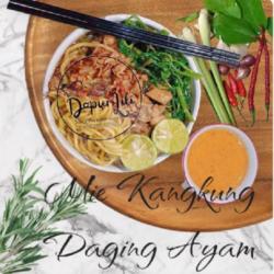 Mie Kangkung Daging Ayam