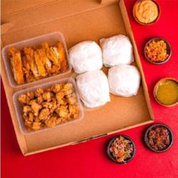 Big Boss Paket Seru 4 Orang (dengan Minuman)