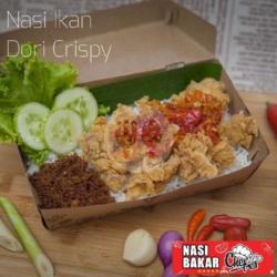 Nasi Ikan Dory Crispy