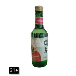 (21 ) Soju Happy Strawberry 360 Ml