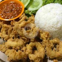 Nasi Cumi Ring Crispy