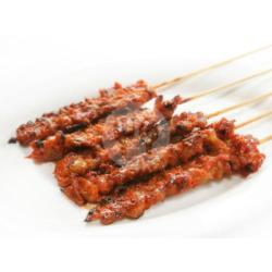 Sate Jamur Tiram Bumbu Rujak