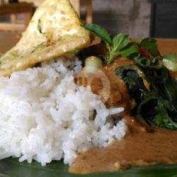 Nasi Pecel Tempe Mendoan Mantull