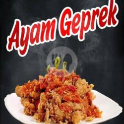 Dada / Paha Atas Geprek (tanpa Nasi)