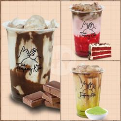 Paket Favorit (chocomilk Red Velvet Greentea)