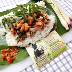 Nasi Bakar Ayam Rica (s)