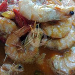 Nasi Rames   Udang Balado