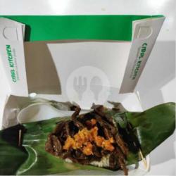 Nasi Bakar Usus Mercon