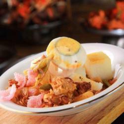 Lontong Sayur Nangka Telor