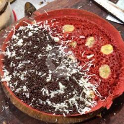 Redvelvet Pisang Keju Coklat