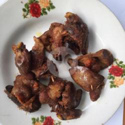 Geprek Ati Ayam Kremes Sambal Hijau