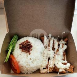 Butter Rice Ayam Mayo