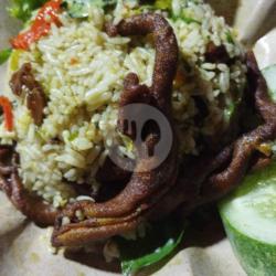 Nasi Cobk  Usus ,ati Ampl