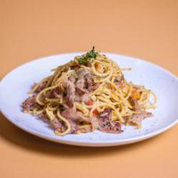 Beef Aglio Olio