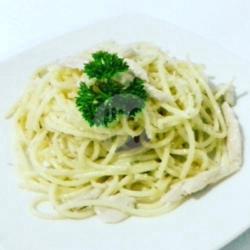 Spaghetti Carbonara (chicken)