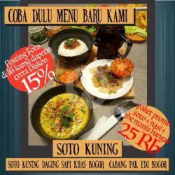 Paket Soto Kuning Bogor