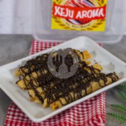 Keju Aroma Topping Cokelat