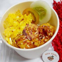 Rice Bowl Udang Crispy Sauce Cheese Spicy