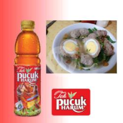 Paket Teman - Bakso Telur Mantap X Teh Pucuk Harum 350ml