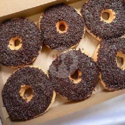 Donat Kentang Misis Coklat 1 Box