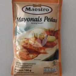 Maestro Mayonais Pedas 100gr