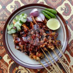 10 Tusuk Sate Ayam Asin Manis Pedas