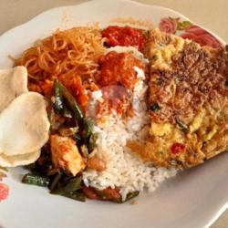 Nasi Putih   Telur Dadar