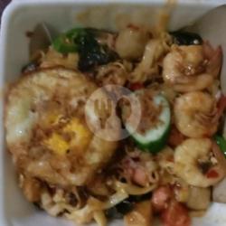 Kwetiauw Seafood Topping Telor