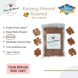 Kacang Almond Panggang 500gram