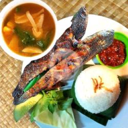 Paket Lele Bakar   Sayur Asam