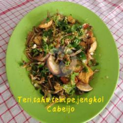 Teri,tahu,tempe,jengkol Cabeijo