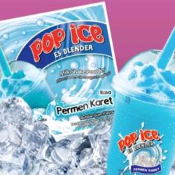 Pop Ice Rasa Permen Karet Susu Toping Boba