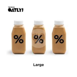 3x % Arabica Bottled Spanish Latte Oatly Oat Milk Large (330ml)