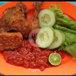 Pecel Ayam  Tempe Tanpa Nasi