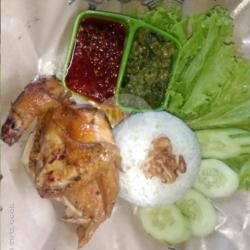 Ayam Bakar Kalasan Dada Sambal Ijo