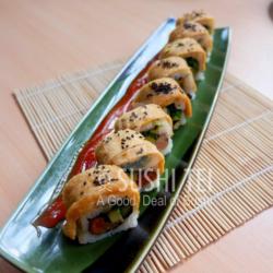 Vegetarian Crispy Inari Roll