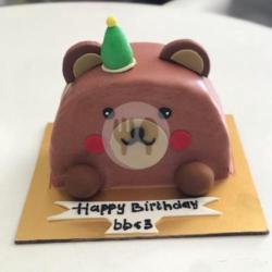 Cake Teddy Bear