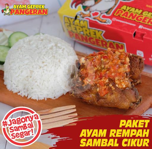 Ayam Geprek Pangeran, Ters Bubat - GoFood