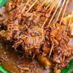 Sate Ayam Kuah Campur