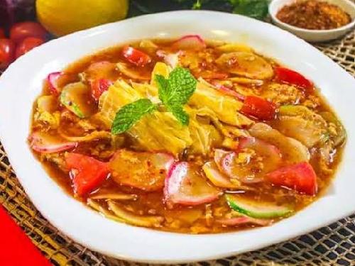 SEBLAK & JAPLAK ( Karamel & Kuah ) Teh Shifa, Cigombong