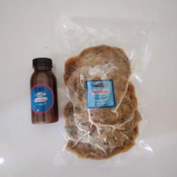 Vacum Pempek Kulit Premium 10 Pcs