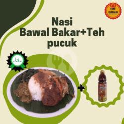 Nasi Ikan Bawal Bakar   Teh Pucuk