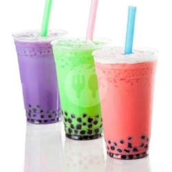 Bubble Drink Taro , Green Tea , Red Velvet