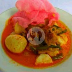 Paket Hemat 2 Porsi Ketupat Sayur Telor Gorengan