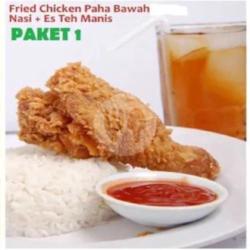 Paket Paha Bawah Nasi Esteh